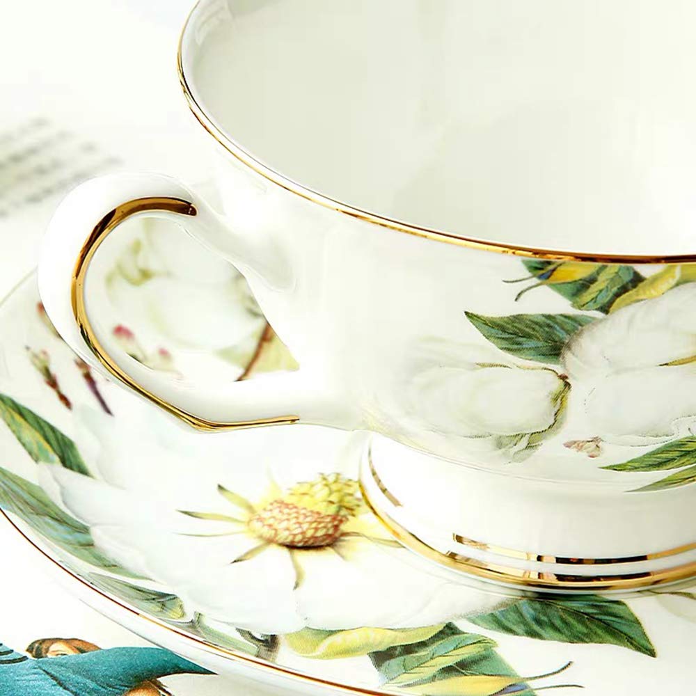 Buy Vintage Fine Bone China Tea Cup Spoon and Saucer Set Gold Trim
